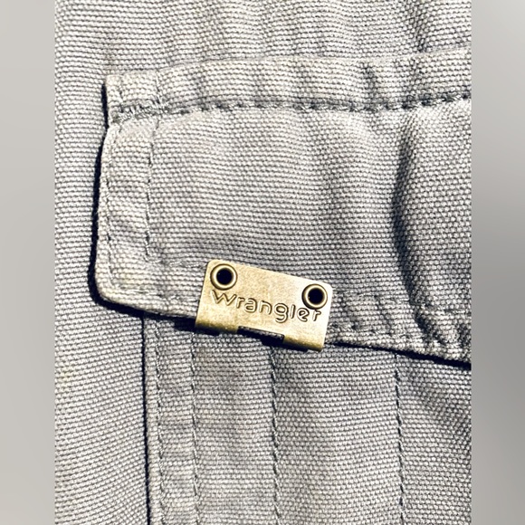 Vintage grey Wrangler chore coat/field jacket - Picture 11 of 11